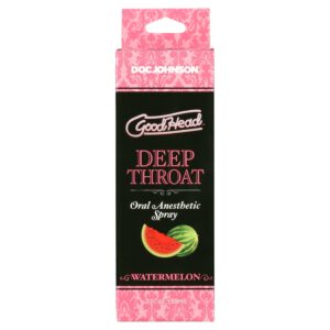 Doc Johnsons GoodHead Deep Throat Spray Blue Raspberry 2oz - Image 11