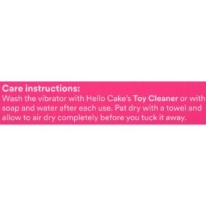 Hello Cake Rechargeable Waterproof Bullet Vibrator for Anal Play with 10 Modes, Teal, 1 Count - Image 4