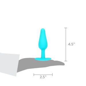 Hello Cake Rechargeable Waterproof Bullet Vibrator for Anal Play with 10 Modes, Teal, 1 Count - Image 9