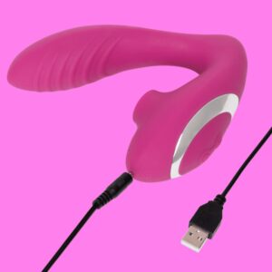 Lovehoney Mon Ami G-Spot and Clitoral Suction Stimulator Vibrator, Berry - Image 3