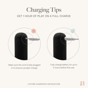 Ava Bullet HUM Wand Massager - Discreet & Compact Massager for Women - Bullet Vibrator - Purple - Image 6