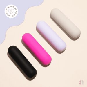 Ava Bullet HUM Wand Massager - Discreet & Compact Massager for Women - Bullet Vibrator - Purple - Image 7