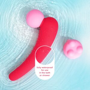 plusOne MEGA Wand Vibrator, Powerful Head, Body Massager Attachment, 15 Vibration Patterns, Waterproof - Image 6