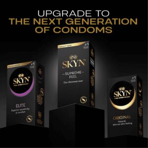 SKYN Elite Lubricated Non Latex Condoms, 36 Count - Image 8