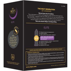 SKYN Elite Lubricated Non Latex Condoms, 36 Count - Image 11