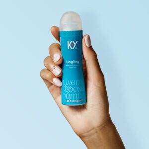 K-Y Tingling Sensorial Personal Lubricant, Water Based Lube For Sexual Wellness, Vaginal Moisturizer,1.69 fl oz - Image 4
