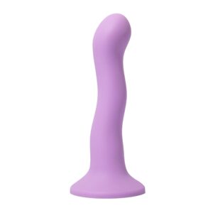 Hello Cake Pretty Big Dil, Body-Safe Silicone, Curved Dildo Toy for Vaginal or Backside Play - Image 8