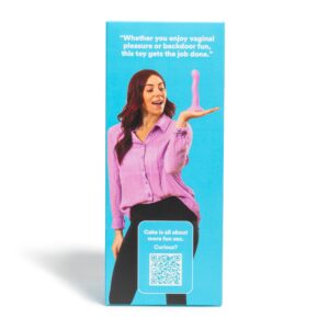 Hello Cake Pretty Big Dil, Body-Safe Silicone, Curved Dildo Toy for Vaginal or Backside Play - Image 9