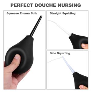 Anti Back-Flow Anal Douche for Men Women Private Hygienic, Large Capacity Leakproof Enema Bulb for Colon Detox and Constipation, Reusable - Image 5