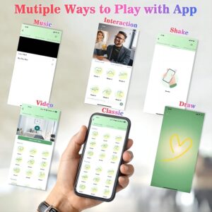 TLUDA Thrusting Vibrating Butt Plug Anal Vibrator APP Remote Sex Toys for Women,Men Prostate Massager Buttplug,Black - Image 4