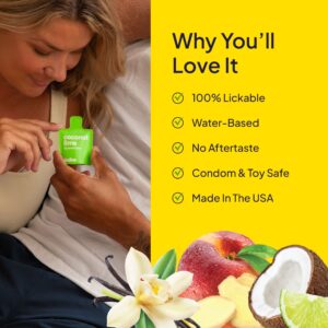 Hello Cake Water Based Flavored Lube Trio, 0.34 fl oz, 3 Count - Image 3