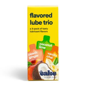 Hello Cake Water Based Flavored Lube Trio, 0.34 fl oz, 3 Count - Image 4