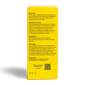 Hello Cake Water Based Flavored Lube Trio, 0.34 fl oz, 3 Count - Image 7