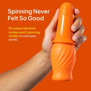 Hello Cake Spin Stroker, Vibrating Toy for him - Image 9