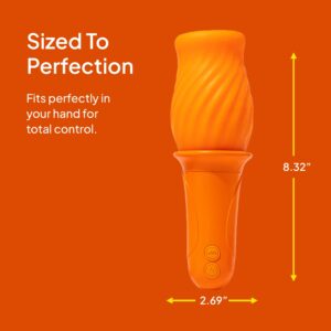 Hello Cake Spin Stroker, Vibrating Toy for him - Image 11