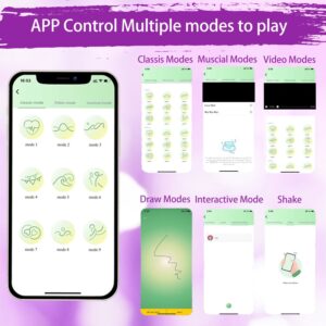 ESVOW Remote Control Thrusting Vibrator APP Wearable Female Sex Toys, Bluetooth Stimulator with 3 Thrusting 9 Vibrating Modes for Women Pleasure, Vibrating Panty Adult Toy for Couples - Image 3