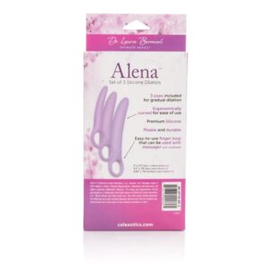 California Exotic Novelties Dr. Laura Berman Alena Set of 3 Silicone Dilators - Image 5