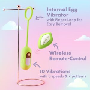 Play With Me By Blush® | Blooming Bliss 4 Piece Set - Mini Clitoral Wand Egg Vibrator With Wireless Remote - USB Charging Case - Image 4