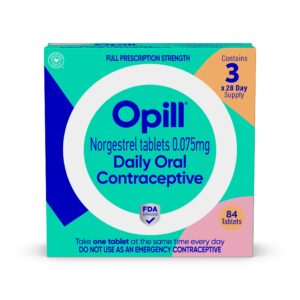 Opill Daily Oral Birth Control Pills, Progestin-Only, 1 Month, 28 Count - Image 12