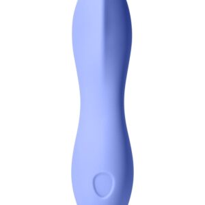 Dame Dip Internal and External Vibrator for Women — USB-C Rechargeable, 5 Speeds, Waterproof, Angled Ridged Design, Personal Massager, Soft Silicone, Ergonomic - Periwinkle - Image 12