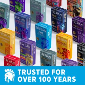 Trojan Ultra Ribbed Ecstasy Lubricated Condoms Value Pack, 26 Count - Image 7