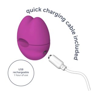 plusOne Travel Vibrating Pop-up Vibe, 10 Vibration Settings, Waterproof Vibrator - Image 9