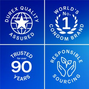 Durex Condoms For Men, Extra Sensitive Thin Condoms, Lubricated Rubber Latex, FSA/HSA, 3 ct - Image 5