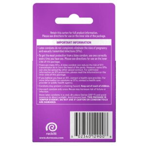 Durex Condoms For Men, Extra Sensitive Thin Condoms, Lubricated Rubber Latex, FSA/HSA, 3 ct - Image 12