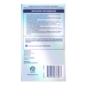Durex Air Condoms, Extra Thin, Transparent Natural Rubber Latex Condoms for Men, Wide Fit, FSA & HSA Eligible, 10 Count - Image 15