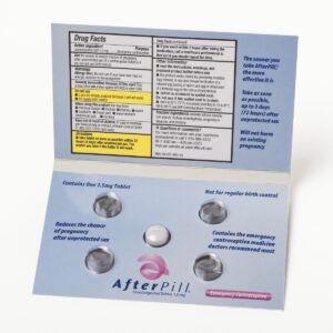 Afterpill Emergency Contraceptive, Three-pack - Image 5