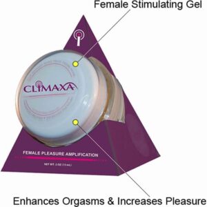 Body Action Climaxa Female Pleasure Amplification Gel for Women, 0.5 fl oz Jar - Image 3