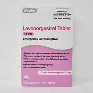 Rugby Levonorgestrel 1.5mg One Tablet Pregnancy Contraceptive Tablets - Image 3