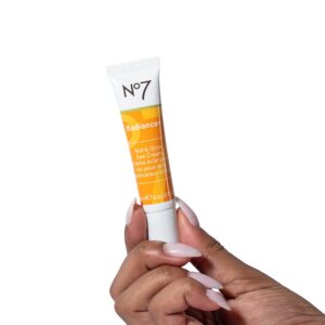 No7 Radiance+ Bright Eye Roll-on Eye Cream with Caffeine for Dark Circles & Puffiness, 0.5 oz - Image 7