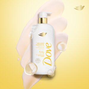 Dove Melanin Radiance Body Wash 5% Pro-Ceramide Serum with Nourishing Oil Blend All Skin, 18.5 oz - Image 7