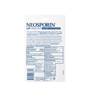Neosporin Lip Health Overnight Therapy Lip Protectant, 0.27 oz - Image 10