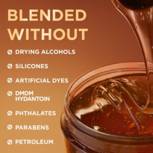 Garnier Whole Blends Deep Moisturizing Hair Styling Gel with Honey Jelly, Wavy Hair, 13.5 fl oz - Image 5