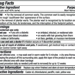 WartStick Maximum Strength Salicylic Acid Solid-Stick Common and Plantar Wart Remover, 0.2 oz - Image 5