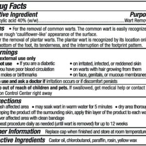 WartStick Maximum Strength Salicylic Acid Solid-Stick Common and Plantar Wart Remover, 0.2 oz - Image 6