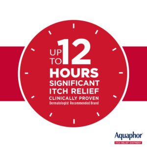 Aquaphor Itch Relief Ointment, 1% Hydrocortisone Anti-Itch Cream, Fast-Acting, 2 oz - Image 3