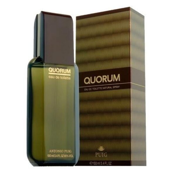 Quorum By Puig Eau De Toilette Spray, Caraway Scent, 3.4 Fl Oz