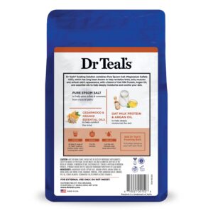 Dr Teal's Epsom Salt Magnesium Soak, Soothe & Comfort with Oat Milk & Argan Oil, 3 lbs - Image 7