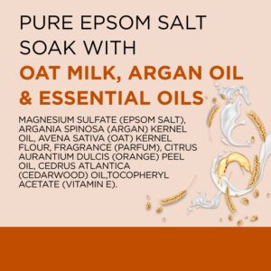 Dr Teal's Epsom Salt Magnesium Soak, Soothe & Comfort with Oat Milk & Argan Oil, 3 lbs - Image 8