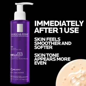 La Roche-Posay Mela B3 Gel Cleanser with Melasyl + Niacinamide, 6.76 fl oz - Image 6
