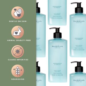 Pecksniffs Classic Sandalwood & Vanilla Scented Moisturizing Hand Wash | 750ml, 25.3 Fl oz - Image 4