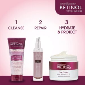 Retinol Skincare LdeL Cosmetics Day Cream Broad Spectrum SPF 20 Moisturizes & Reduces Look of Fine Lines – Provides Protection From Daily Sun Exposure - 1.7 Oz. - Image 7