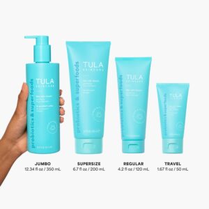 TULA Skin Care The Cult Classic Purifying Face Cleanser - Fragrance Free, 6.7 fl oz - Image 4