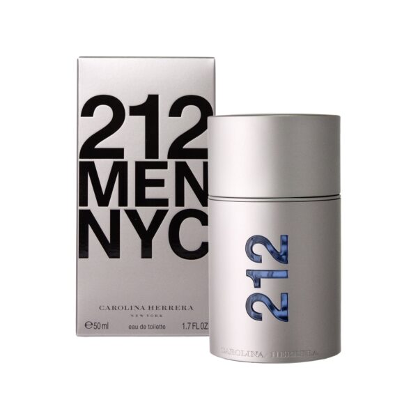 Carolina Herrera 212 Men NYC Eau De Toilette Spray, Cologne for Men, 1.7 Oz