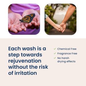 Truly Free Aloe Unscented Hand Soap - 10x Concentrated Aloe Vera, Non-Drying Gentle Cleanser - Bathroom Hand Soap - 1 Bottle with Foaming Dispenser Pump + 2 Moisturizing Hand Soap Refill - Image 7