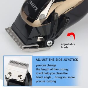 KEMEI Cordless Hair Clippers for Men with LED Display Hair Cut Grooming Kit Trimmer Machine, KM-1990 - Image 5