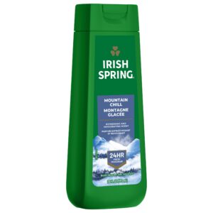 Irish Spring Mountain Chill Moisturizing Body Wash for Men, 24-Hour Fresh, Face and Body Wash, Men’s Body Wash, Biodegradable Ingredients, Paraben Free, Cool Fresh Scent, 20 fl oz Bottle - Image 10